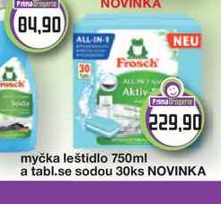 FROSCH tablety do myčky se sodou 30ks