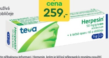 HERPESIN, KRÉM 5 g