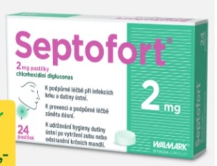 SEPTOFORT 2 mg 24 pastilek
