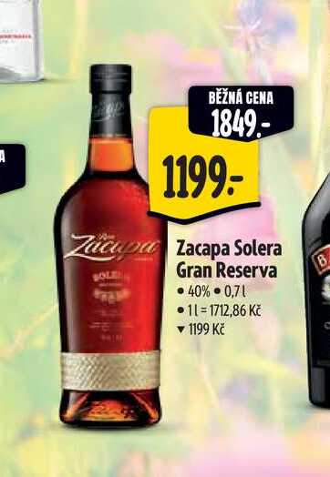  Zacapa Solera Gran Reserva 0,7 l