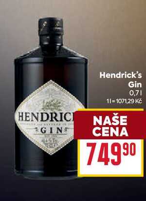 Hendrick's Gin 0,7l