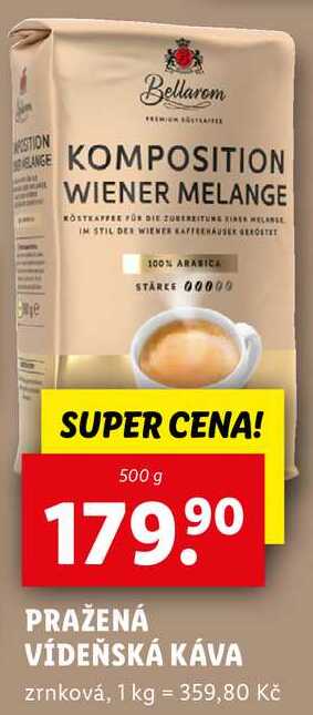 PRAŽENÁ VÍDEŇSKÁ KÁVA, 500 g