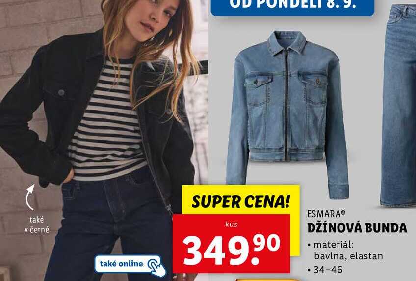 DŽÍNOVÁ BUNDA