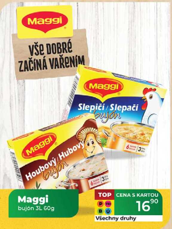 Maggi bujón 3L 60g