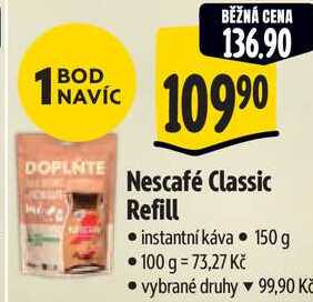 Nescafé Classic Refill, 150 g