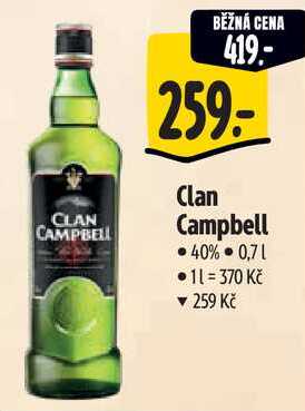 Clan Campbell, 0,7 l