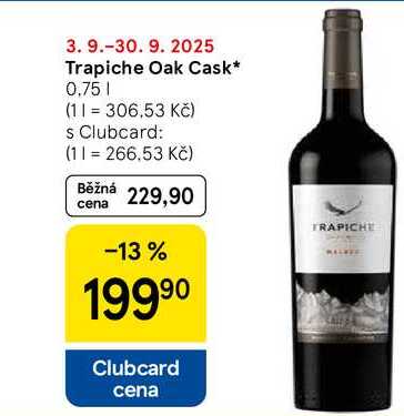 Trapiche Oak Cask, 0.75 l