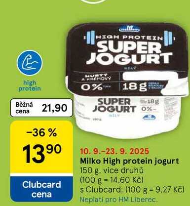 Milko High protein jogurt, 150 g 