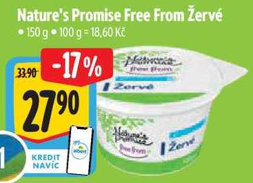 Nature's Promise Free From Žervé, 150 g