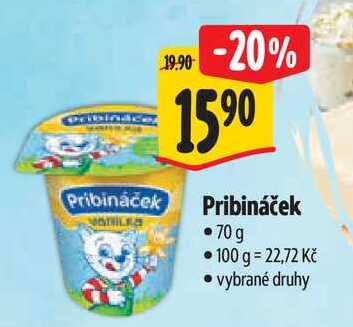  Pribináček  70 g 