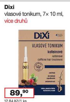 Dixi vlasové tonikum, 7x 10 ml, více druhů