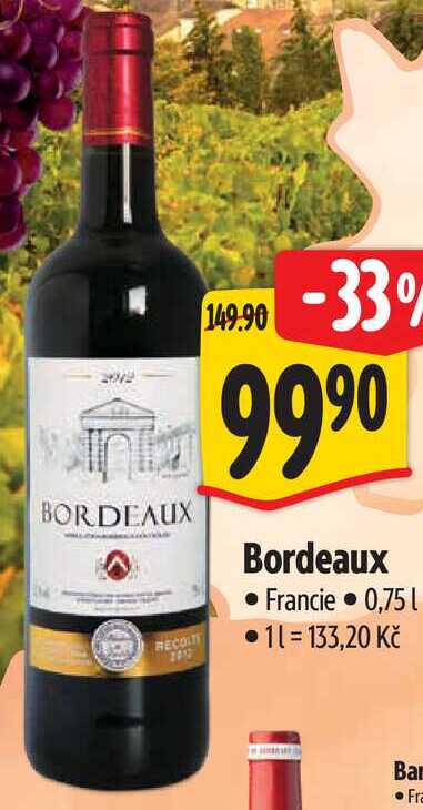 Bordeaux, 0,75 l