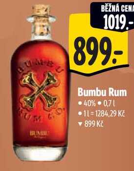 Bumbu Rum, 0,7 l
