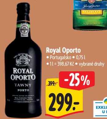 Royal Oporto, 0,75 l