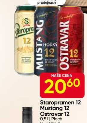 OSTRAVAR 12, 0.5l plech