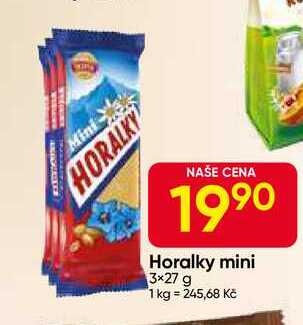 SEDITA Horalky mini 3×27 g 