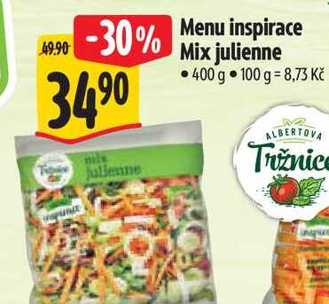   Menu inspirace Mix julienne 400 g  