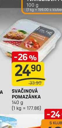 SVAČINOVÁ POMAZÁNKA 140 g