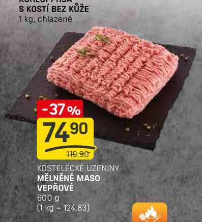 MĚLNĚNÉ MASO VEPŘOVÉ 600 g 