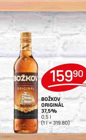 BOŽKOV ORIGINÁL 37,5% 0,5l
