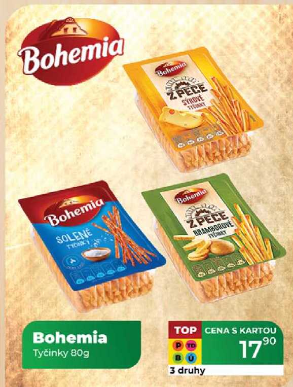 Bohemia Tyčinky 80g 