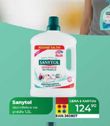 Sanytol dezinfekce na prádlo 1,5L  