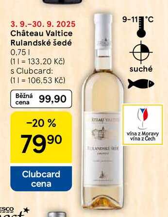 Château Valtice Rulandské šedé, 0.75 l
