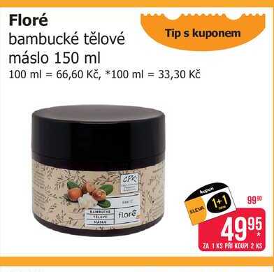 Floré bambucké tělové máslo 150 ml 