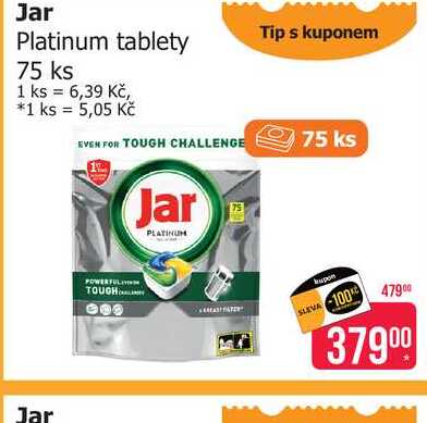 Jar Platinum tablety 75 ks 