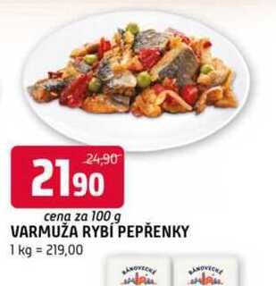 VARMUŽA RYBÍ PEPŘENKY 100 g