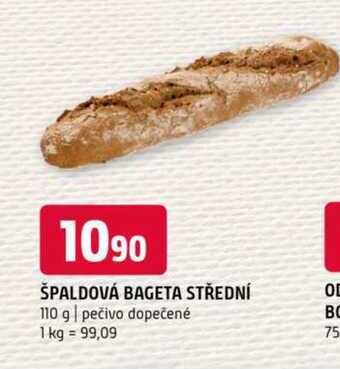 ŠPALDOVÁ BAGETA STŘEDNÍ 110 g 