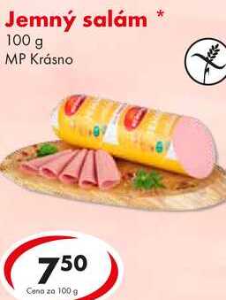 Jemný salám, 100 g