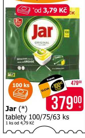 Jar tablety 100/75/63 ks 