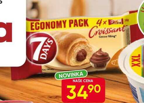 7Days Croissant 4x60g