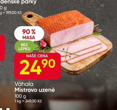  Mistrovo uzené 100 g 