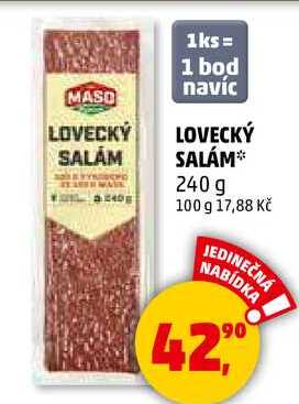 LOVECKÝ SALAM SALÁM, 240 g 