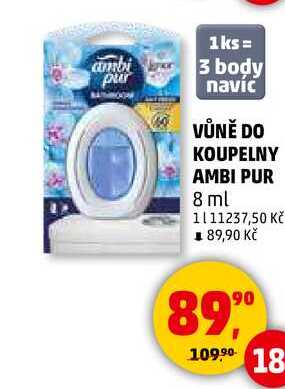 VŮNĚ DO KOUPELNY AMBI PUR, 8 ml 