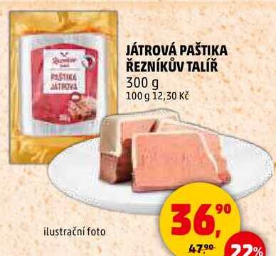 JÁTROVÁ PAŠTIKA ŘEZNÍKŮV TALÍŘ, 300 g 