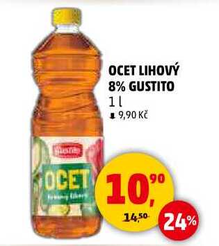 OCET LIHOVÝ 8% GUSTITO, 1 l 