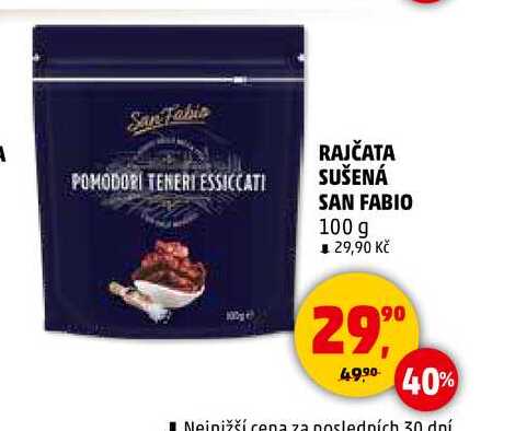 RAJČATA SUŠENÁ SAN FABIO, 100 g  