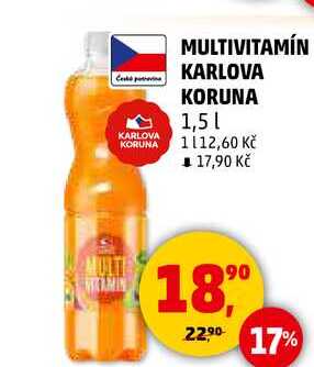 MULTIVITAMÍN KARLOVA KORUNA, 1,5 l