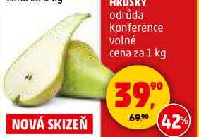 HRUSKY odrůda Konference, 1 kg