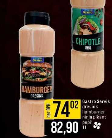 Gastro Servis dresink  pikant  1 l 