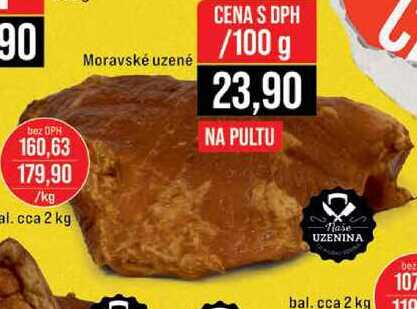 Moravské uzené 100 g