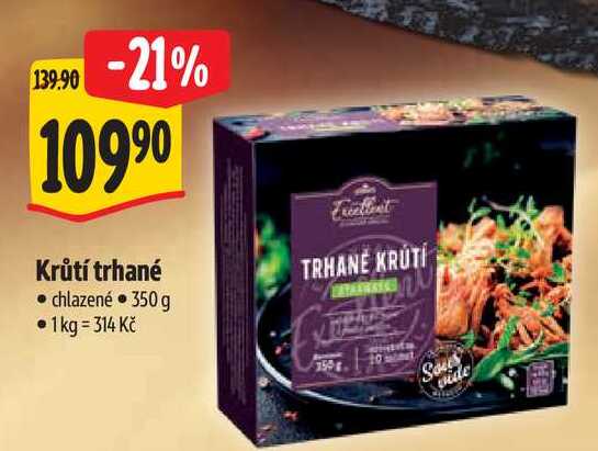   Krůtí trhané  350 g