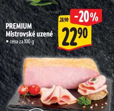 PREMIUM Mistrovské uzené 100 g