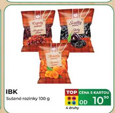 IBK Sušené rozinky 100 g 