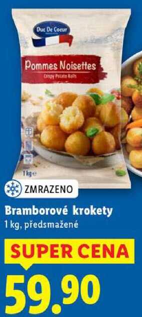 Bramborové krokety, 1 kg