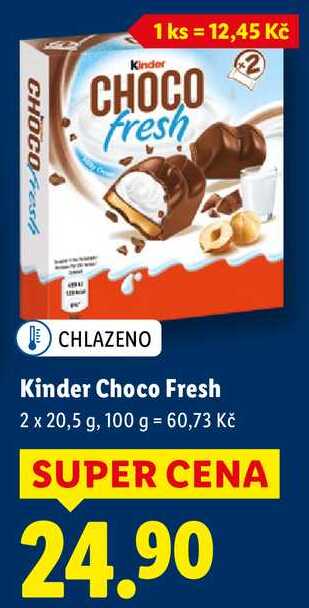 Kinder Choco Fresh, 2x 20,5 g
