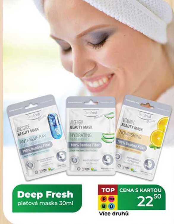 Deep Fresh pleťová maska 30ml 